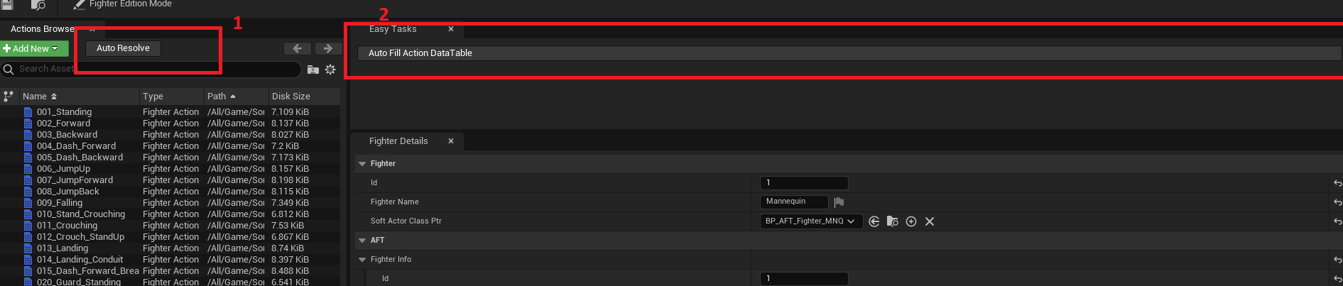 Fighter Action Overview